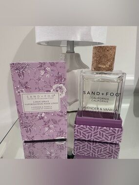 Sand + Fog Lavender & Vanilla Linen Spray - Lavender NWT